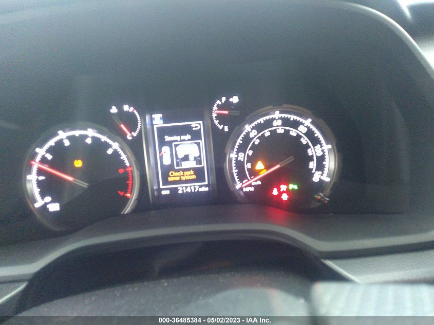 2021 TOYOTA 4RUNNER NIGHTSHADE - JTEJU5JR2M5861137