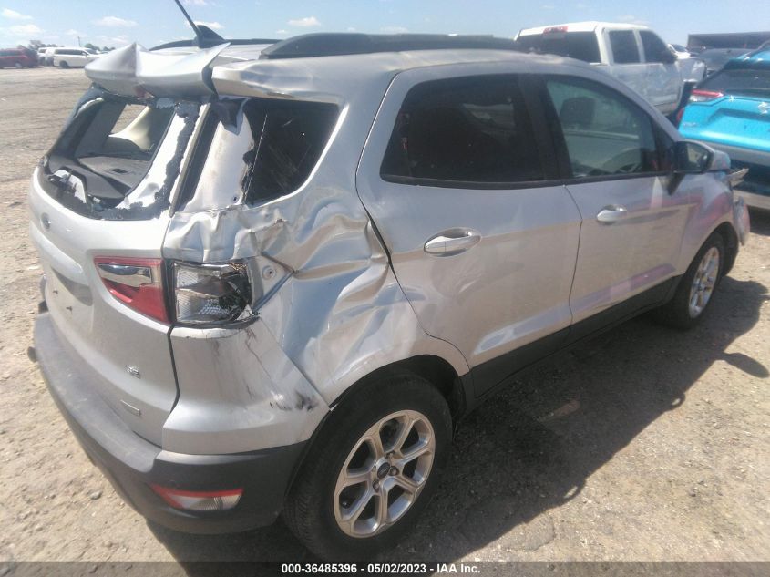 2018 FORD ECOSPORT SE - MAJ3P1TE7JC185904