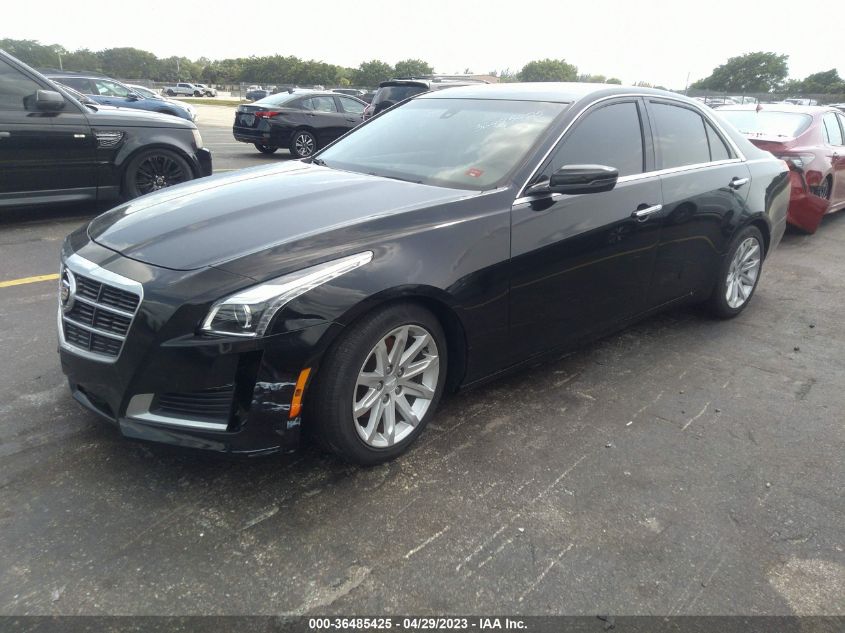 2014 CADILLAC CTS SEDAN RWD - 1G6AP5SX4E0122720