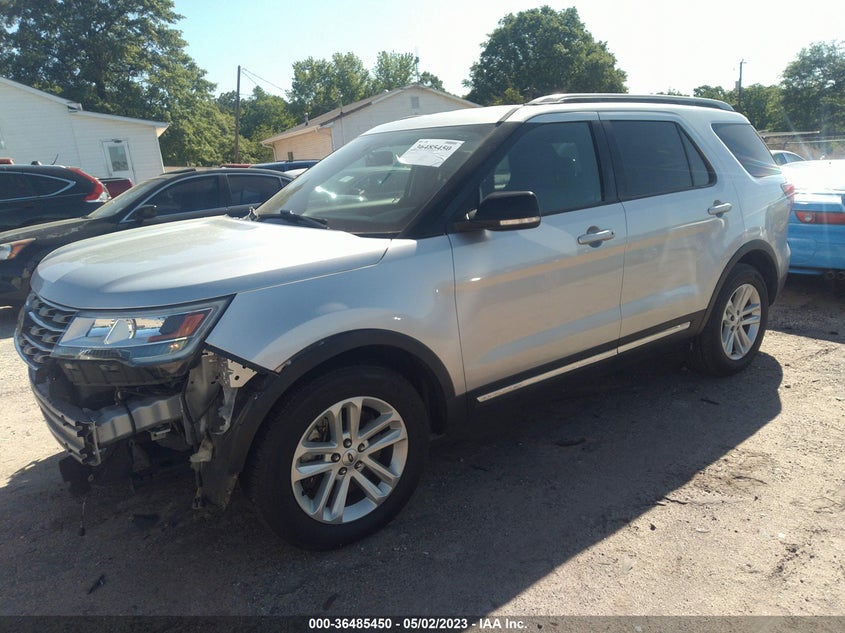 VIN 1FM5K7D82HGD77176 2017 FORD EXPLORER XLT