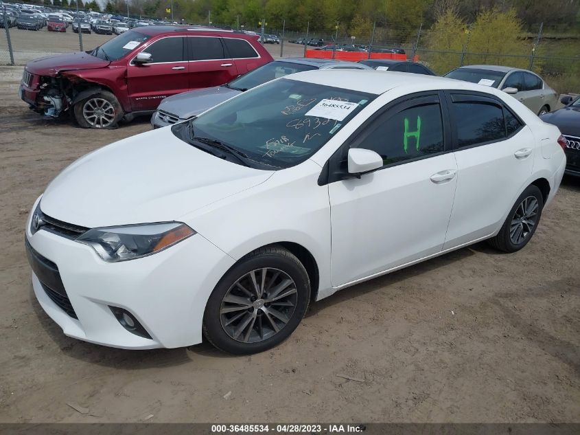 2016 TOYOTA COROLLA L/LE/S/S PLUS/LE PLUS - 2T1BURHE4GC660222