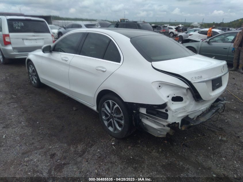 2017 MERCEDES-BENZ C-CLASS C 300 - 55SWF4KB6HU225789