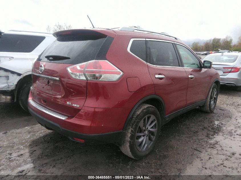2016 NISSAN ROGUE SL - 5N1AT2MVXGC768540