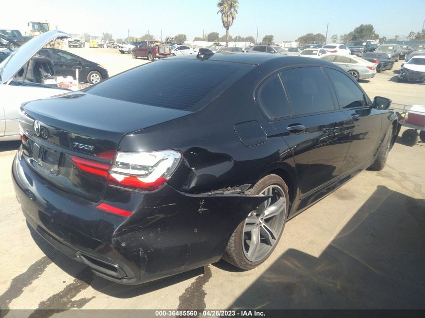 2016 BMW 7 SERIES 750I XDRIVE - WBA7F2C55GG416771