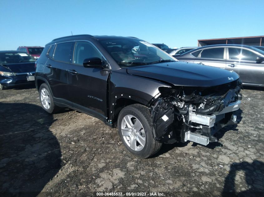 2022 JEEP COMPASS LATITUDE - 3C4NJCBB8NT229314