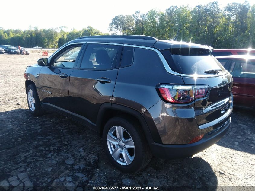2022 JEEP COMPASS LATITUDE - 3C4NJCBB8NT229314