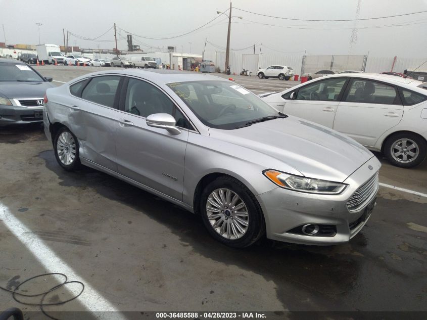 2014 FORD FUSION SE HYBRID - 3FA6P0LU3ER136348