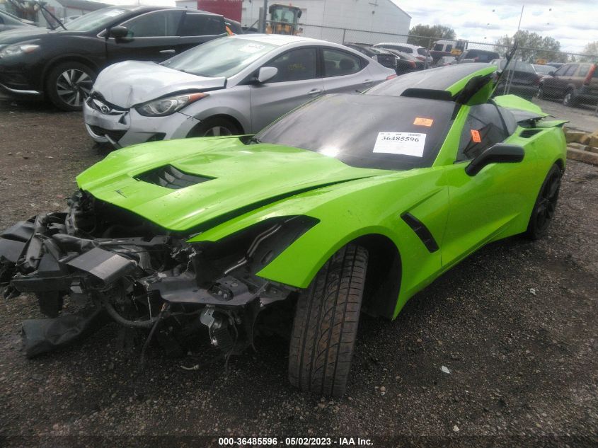 2016 CHEVROLET CORVETTE Z51 3LT - 1G1YM2D75G5112843