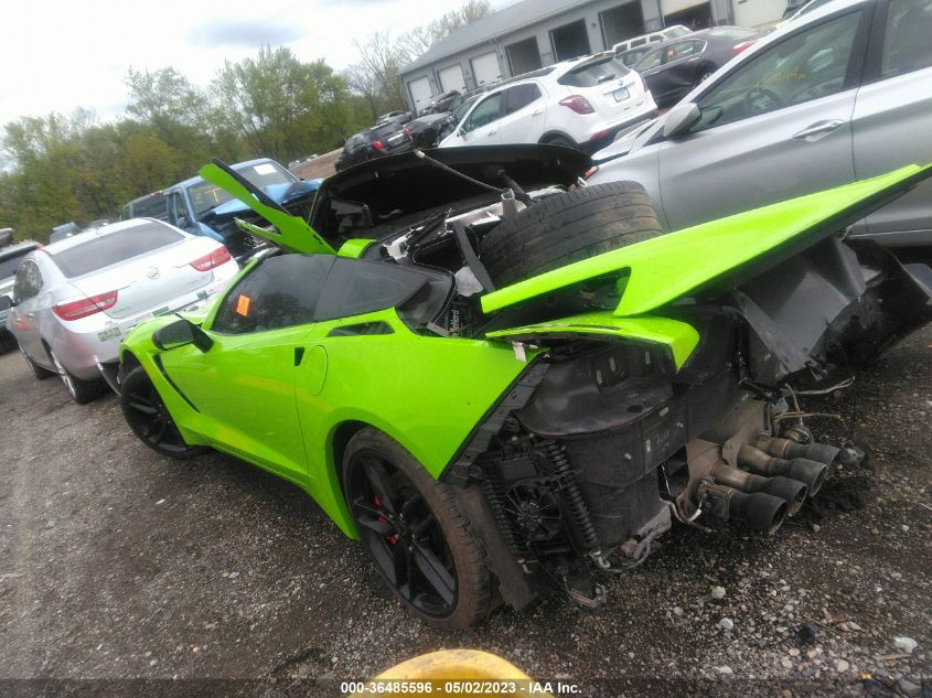 2016 CHEVROLET CORVETTE Z51 3LT - 1G1YM2D75G5112843