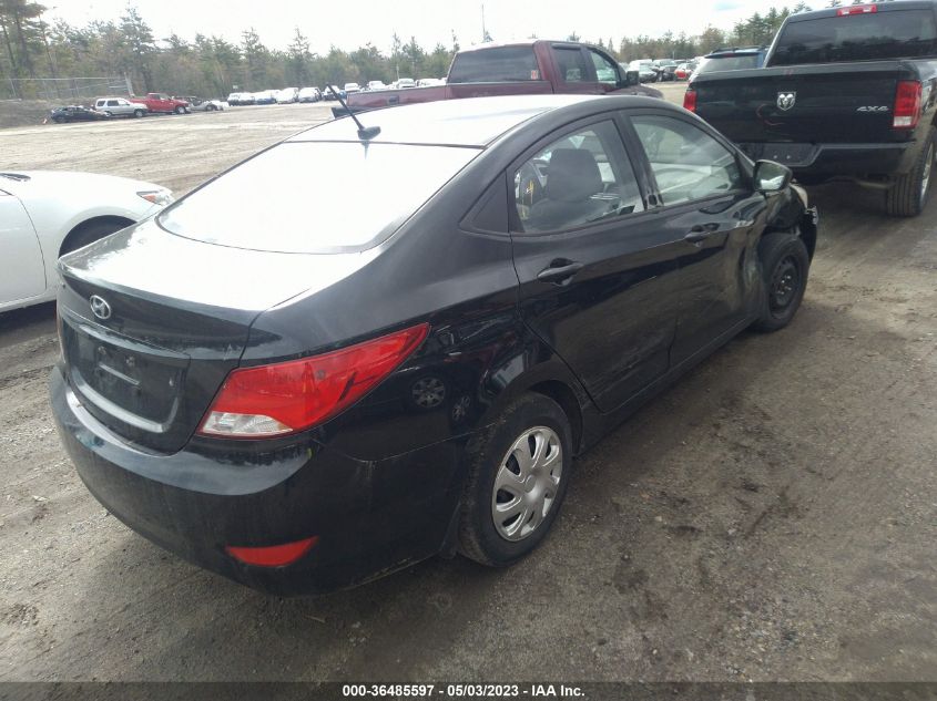 2016 HYUNDAI ACCENT SE - KMHCT4AE7GU074388