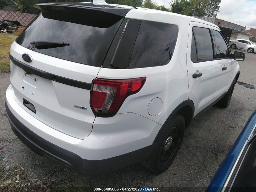 2016 FORD UTILITY POLICE 1FM5K8AR3GGC14991