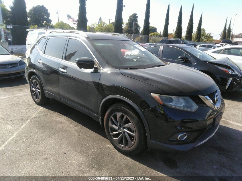 2016 NISSAN ROGUE SL - 5N1AT2MT9GC893639