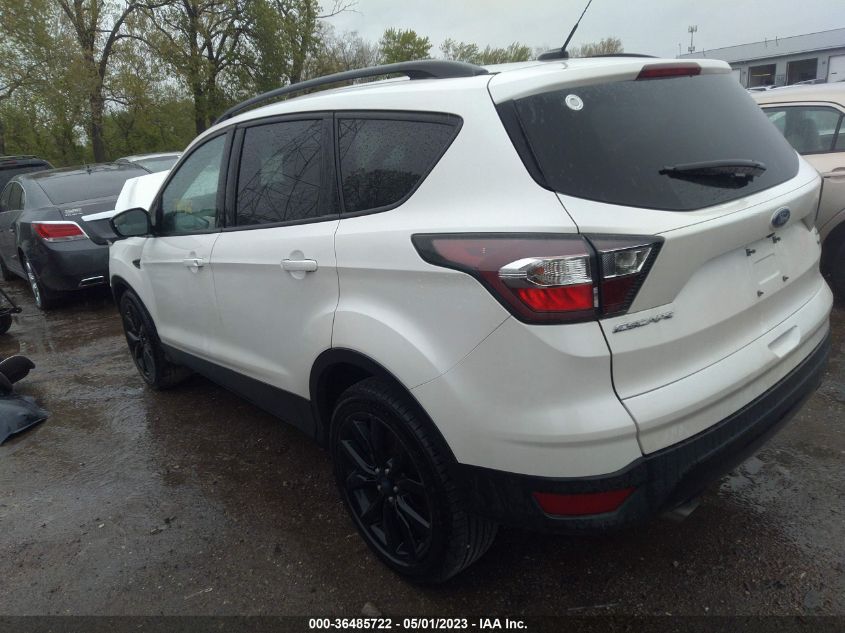 2017 FORD ESCAPE SE - 1FMCU0G92HUA17078