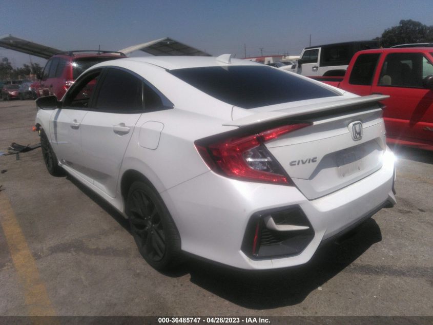 2020 HONDA CIVIC SI SEDAN 2HGFC1E56LH705415