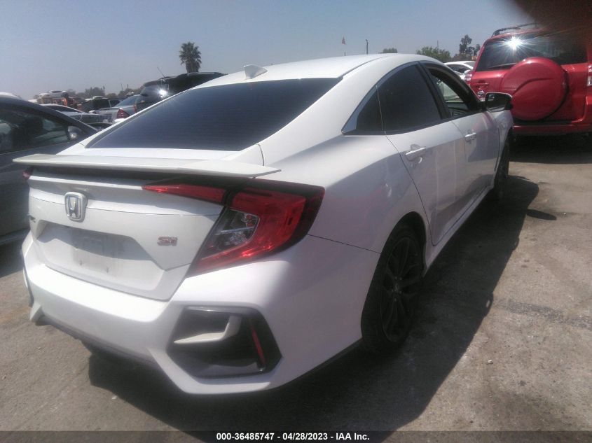 2020 HONDA CIVIC SI SEDAN 2HGFC1E56LH705415