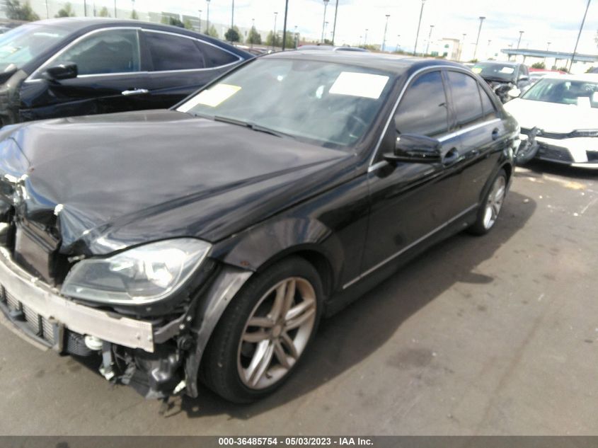 2013 MERCEDES-BENZ C-CLASS C 250 - WDDGF4HB1DR296261