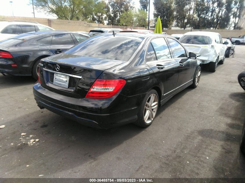 2013 MERCEDES-BENZ C-CLASS C 250 - WDDGF4HB1DR296261