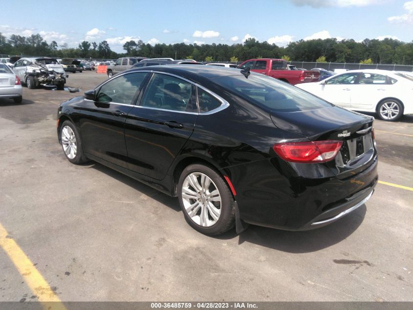 2015 CHRYSLER 200 LIMITED - 1C3CCCAB3FN728000