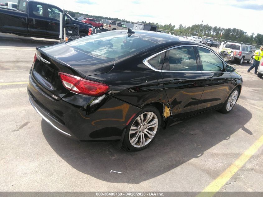 2015 CHRYSLER 200 LIMITED - 1C3CCCAB3FN728000