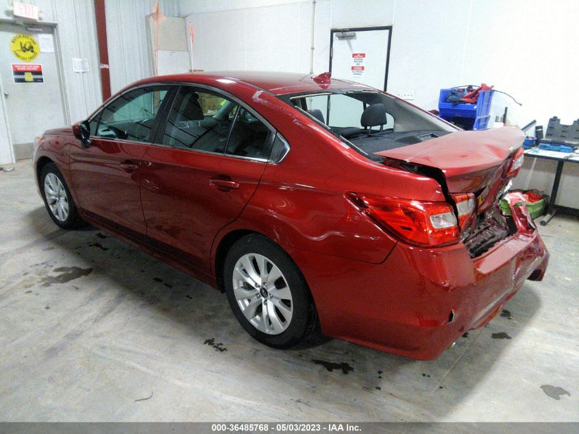 2017 SUBARU LEGACY PREMIUM - 4S3BNAC64H3062429