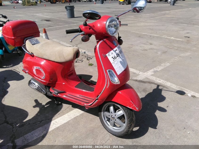 2009 VESPA LX 150 - ZAPM448F295017824