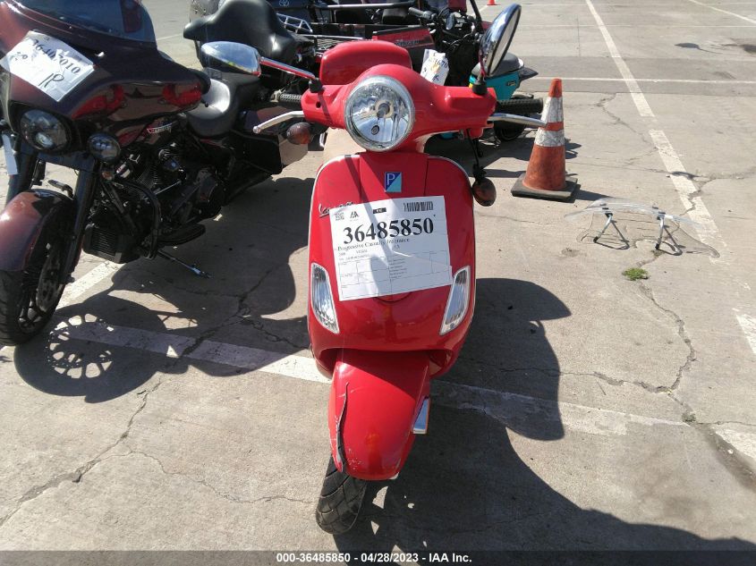 2009 VESPA LX 150 ZAPM448F295017824
