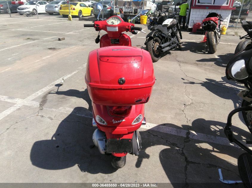 2009 VESPA LX 150 ZAPM448F295017824