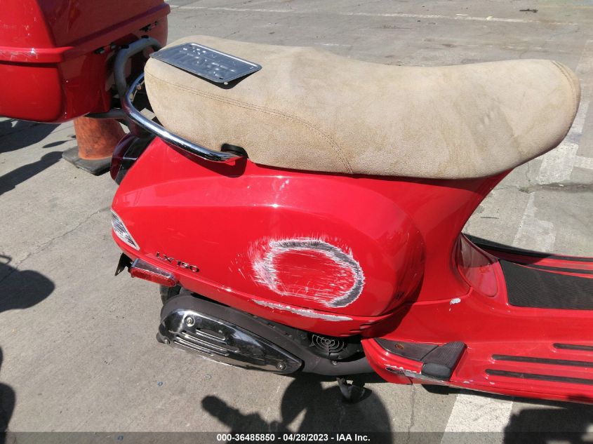 2009 VESPA LX 150 ZAPM448F295017824