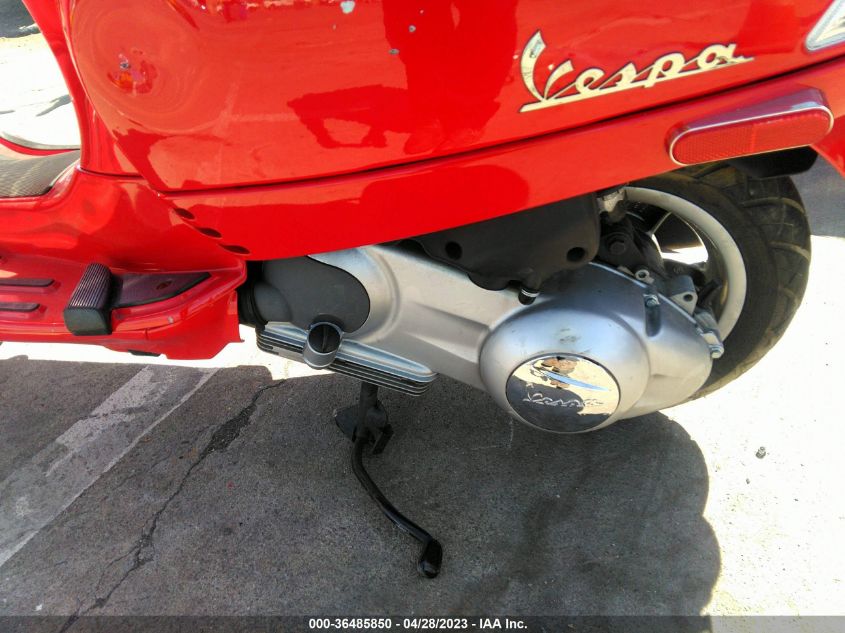 2009 VESPA LX 150 ZAPM448F295017824
