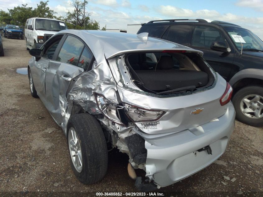 2018 CHEVROLET CRUZE LT - 3G1BE6SM6JS638642