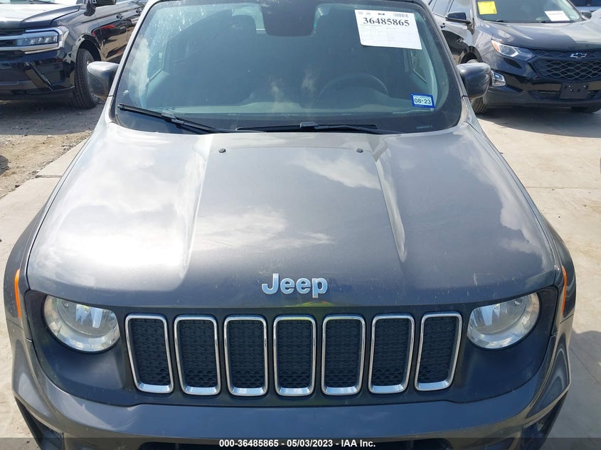 VIN ZACNJABB5LPL43633 2020 JEEP RENEGADE LATITUDE