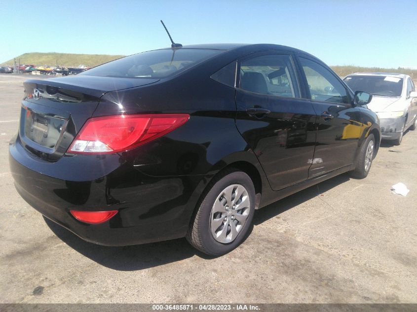 2017 HYUNDAI ACCENT SE - KMHCT4AE9HU387010
