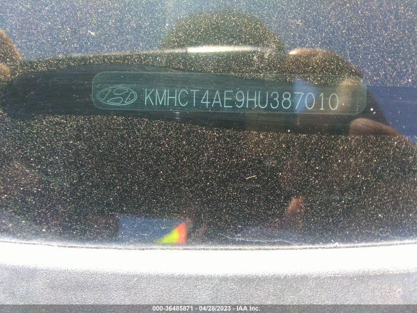 2017 HYUNDAI ACCENT SE - KMHCT4AE9HU387010