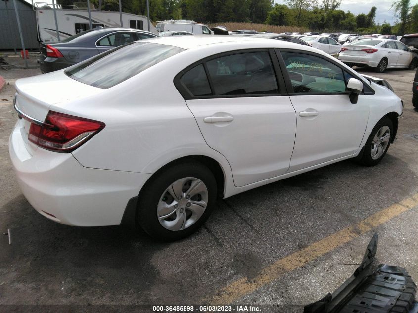 2014 HONDA CIVIC SEDAN LX - 19XFB2F51EE235959