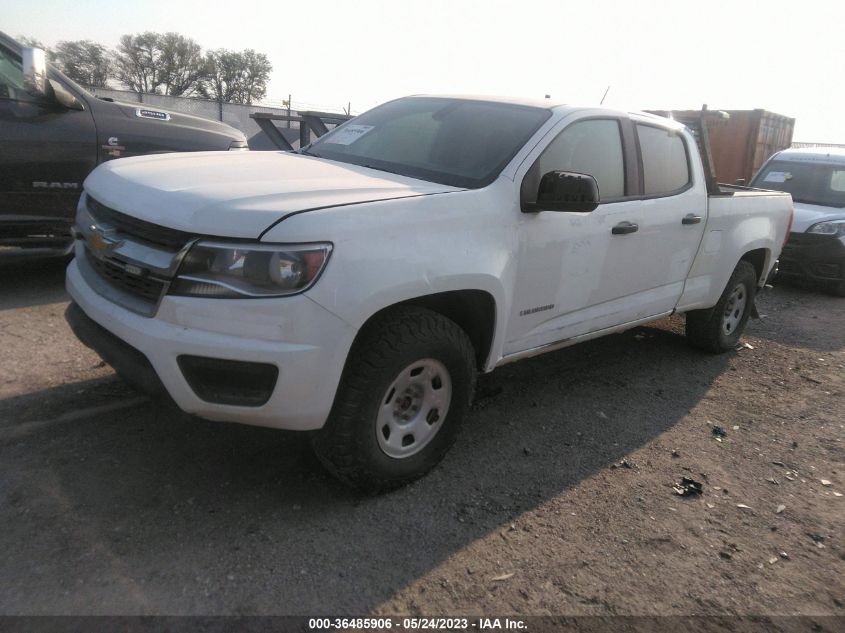 2019 CHEVROLET COLORADO 4WD WORK TRUCK - 1GCGTBEN2K1124046