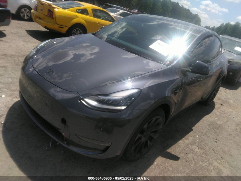 2022 TESLA MODEL Y LONG RANGE - 7SAYGDEE3NA006040