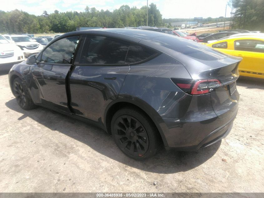 2022 TESLA MODEL Y LONG RANGE - 7SAYGDEE3NA006040