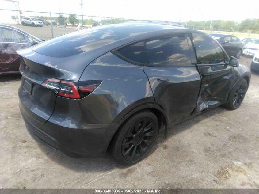 2022 TESLA MODEL Y LONG RANGE - 7SAYGDEE3NA006040
