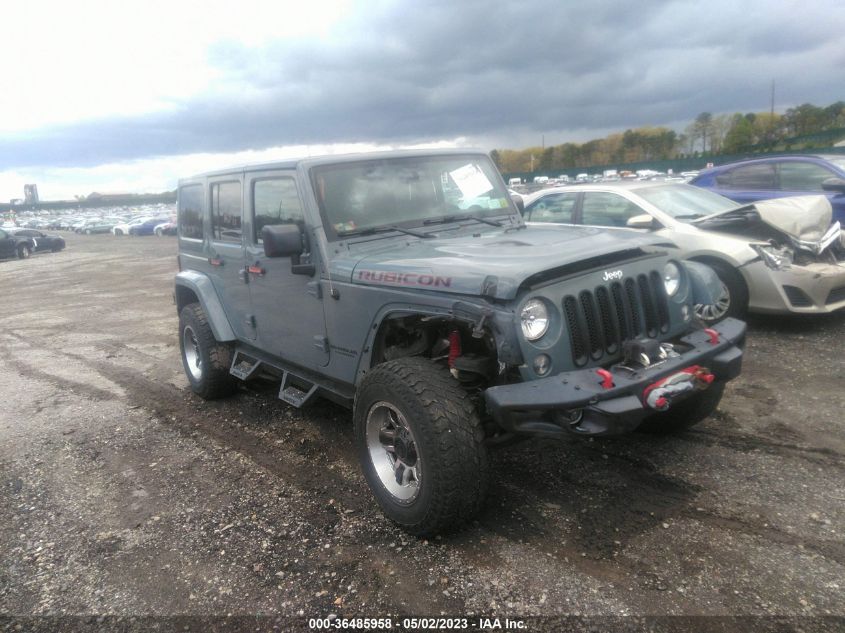 2015 JEEP WRANGLER UNLIMITED RUBICON HARD ROCK - 1C4HJWFG9FL666028
