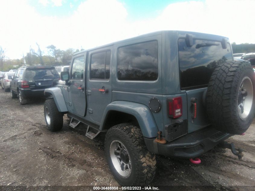 2015 JEEP WRANGLER UNLIMITED RUBICON HARD ROCK - 1C4HJWFG9FL666028