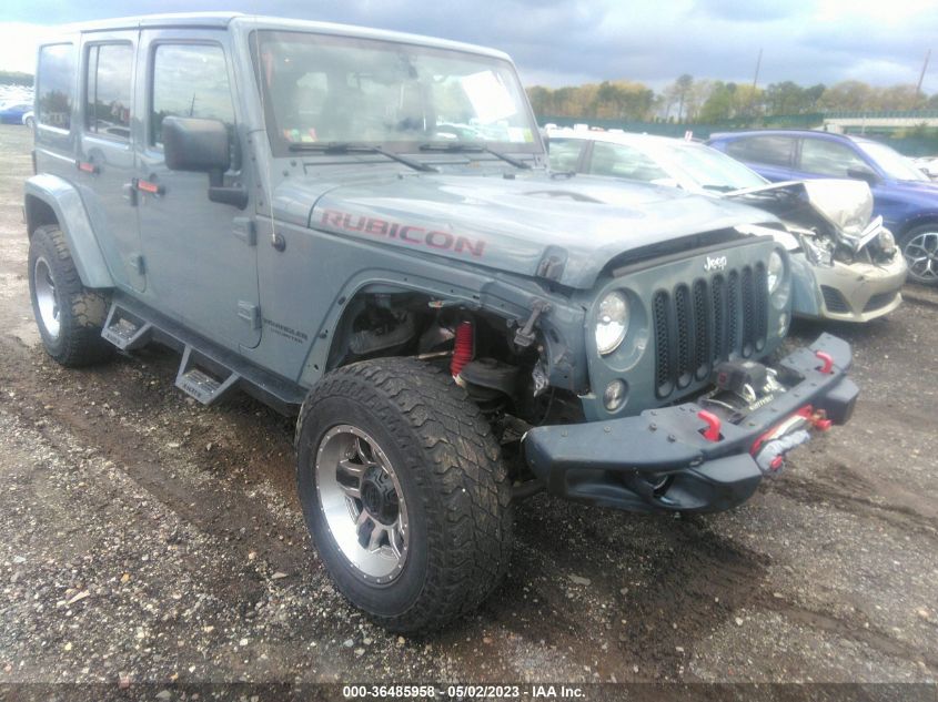 2015 JEEP WRANGLER UNLIMITED RUBICON HARD ROCK - 1C4HJWFG9FL666028