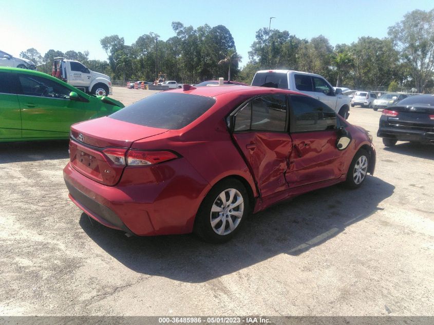 2020 TOYOTA COROLLA LE - 5YFEPRAE8LP026064