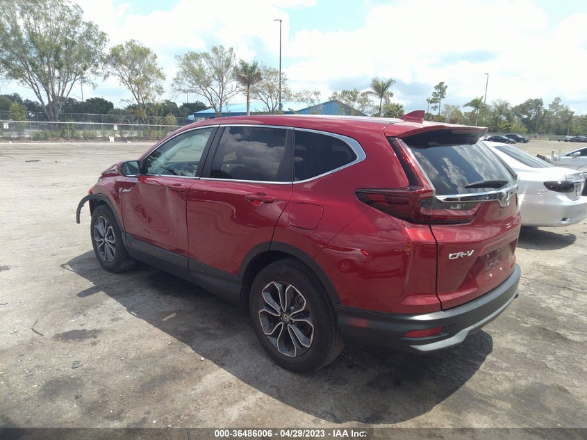 VIN 7FARW1H86NE002371 2022 HONDA CR-V EX-L