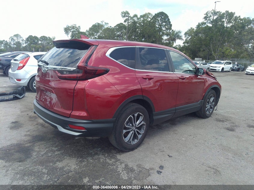 VIN 7FARW1H86NE002371 2022 HONDA CR-V EX-L