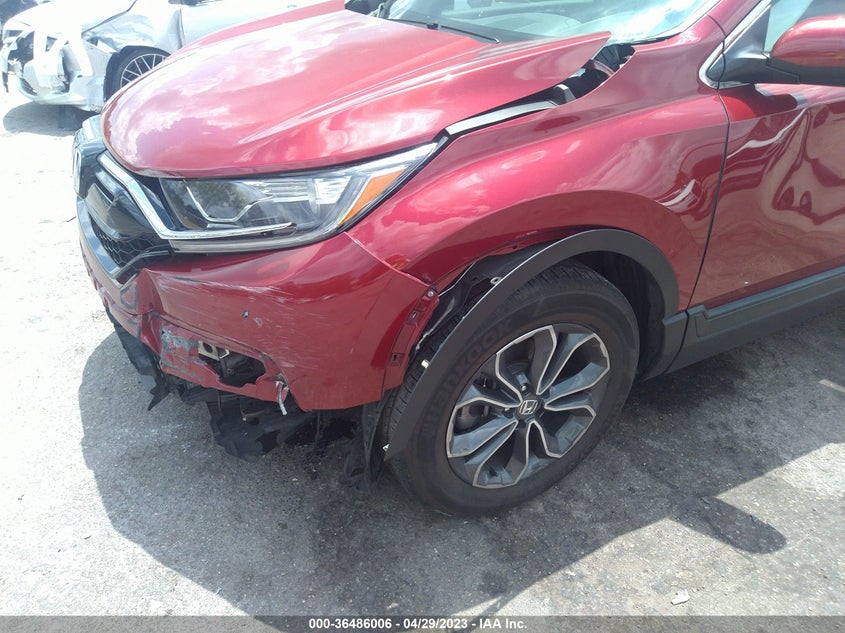 VIN 7FARW1H86NE002371 2022 HONDA CR-V EX-L
