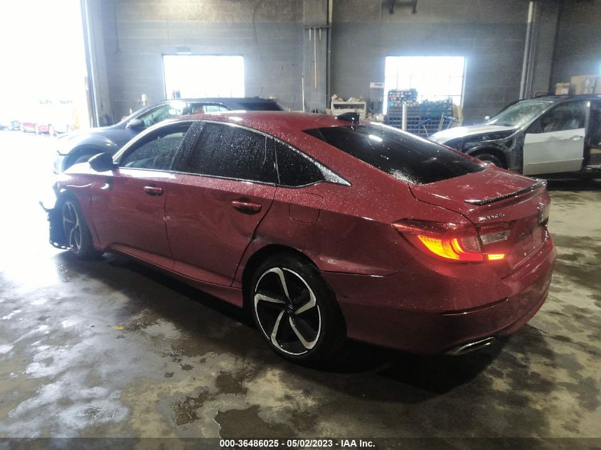 2021 HONDA ACCORD SEDAN SPORT - 1HGCV2F35MA016028