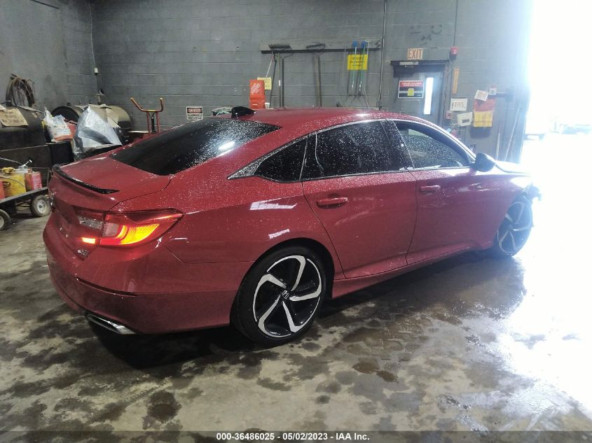 2021 HONDA ACCORD SEDAN SPORT - 1HGCV2F35MA016028
