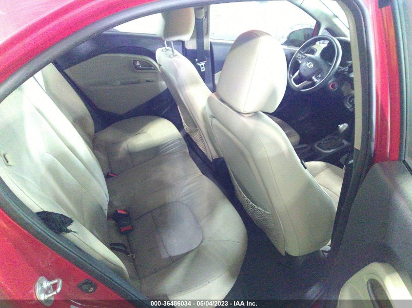 2013 KIA RIO LX - KNADM5A34D6111856