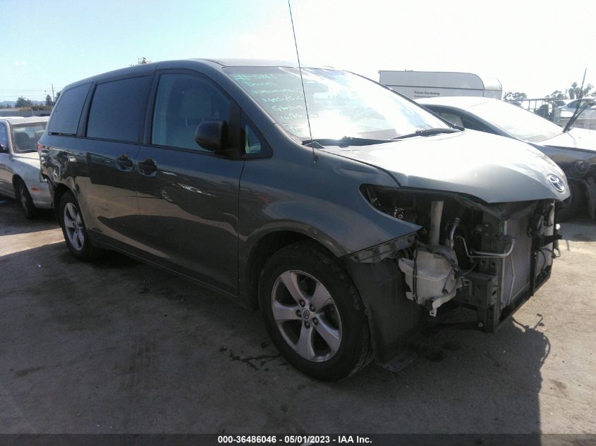 2014 TOYOTA SIENNA L - 5TDZK3DC9ES442268