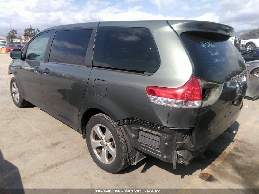 2014 TOYOTA SIENNA L - 5TDZK3DC9ES442268